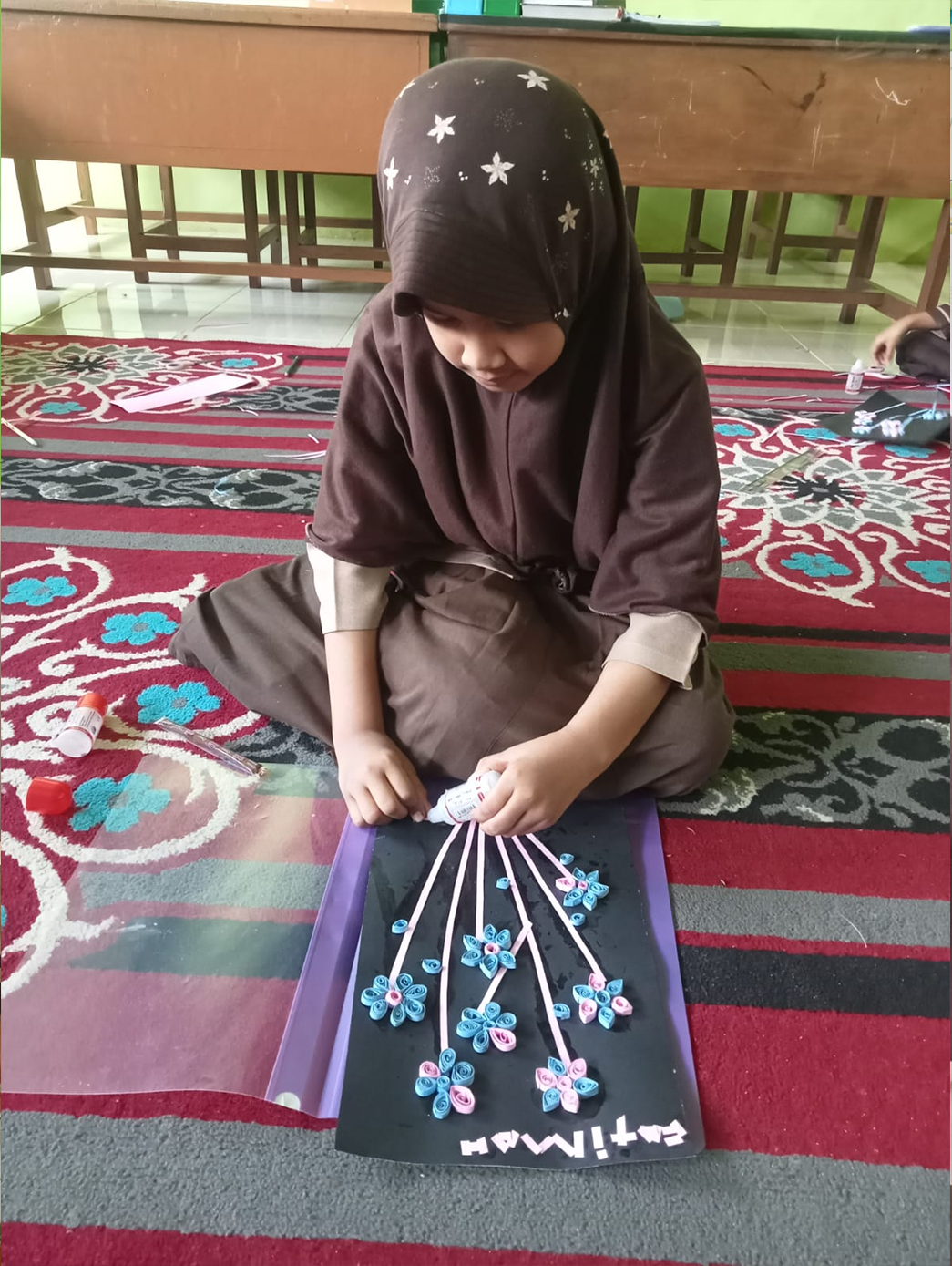 Origami clay craft